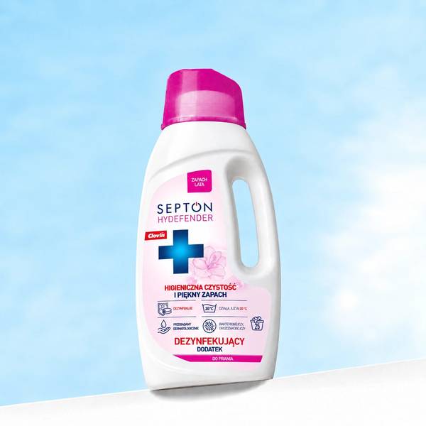 Septon Hydefender Zapach Lata, dezynfekujący dodatek do prania, butelka 1,5 l, EAN 5903855504646