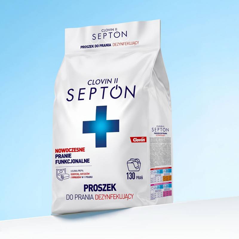 Worek Clovin II Septon 15 kg, proszek do prania